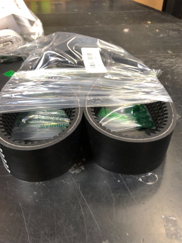 View 2 of BESTORQ 4/3VX450 Rubber V-Belt, Banded/Cogged, Black, 45" Length x 1.624" Width x 0.41" Height