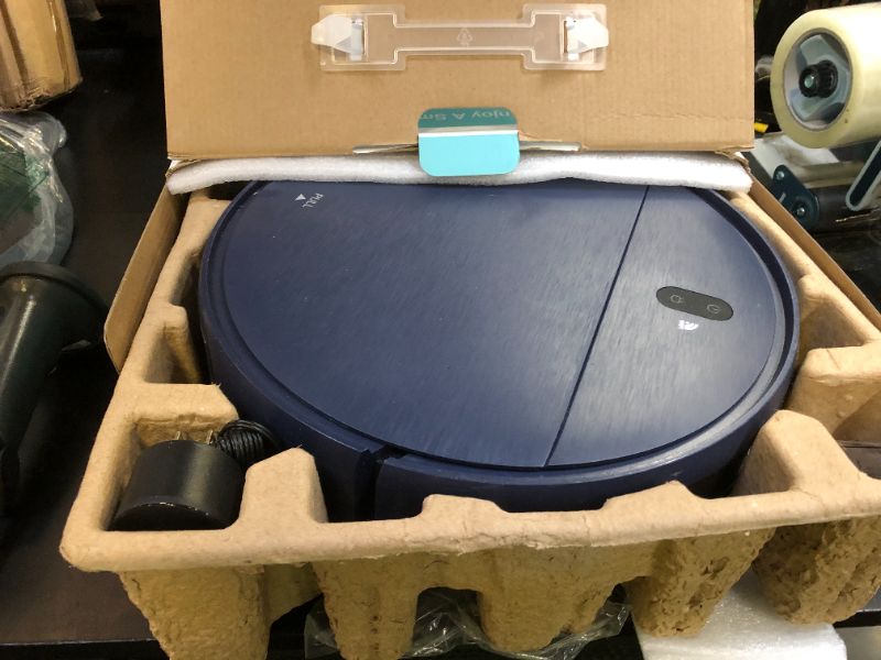 Photo 1 of ZCWA Robot Vacuum,Robot Vacuum and Mop Combo with Schedule,APP/Remote/Voice,Strong Suction,Slim Self-Charging 2 in 1 Floor Cleaner for Pet Hair,Carpets,Hard Surfaces