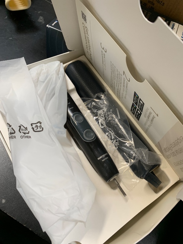 Photo 1 of Philips Sonicare DiamondClean 9900 Prestige Electric Toothbrush - with SenseIQ Technology and Advanced AI App, 5 Brushing Modes, 3 Intensity Levels, Charging Travel Case,Midnight Blue, Model HX9990/12