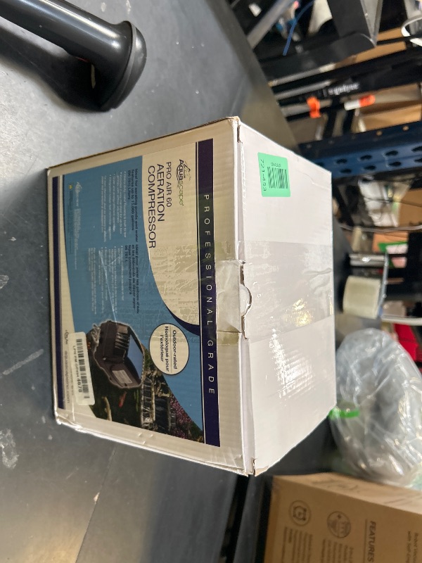 Photo 1 of Aquascape Pro Air 60 Pond Aerator, Energy Efficient Aeration Compressor, Out-Door Rated | 61016