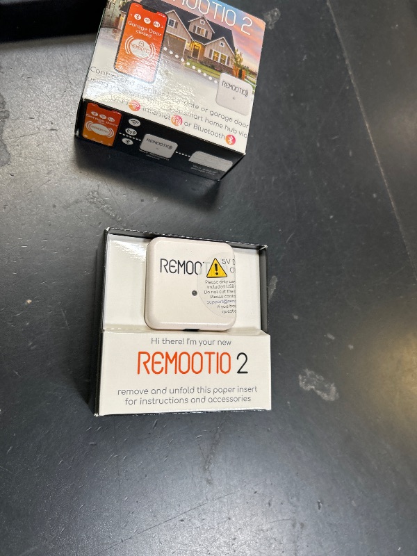 Photo 1 of Remootio 2 WiFi and Bluetooth Smart Garage Door opener with iOS and Android App, Apple Home (HomeKit), Amazon Alexa, Google Home, SmartThings, Siri Shortcuts compatible. With sensor and power adapter.