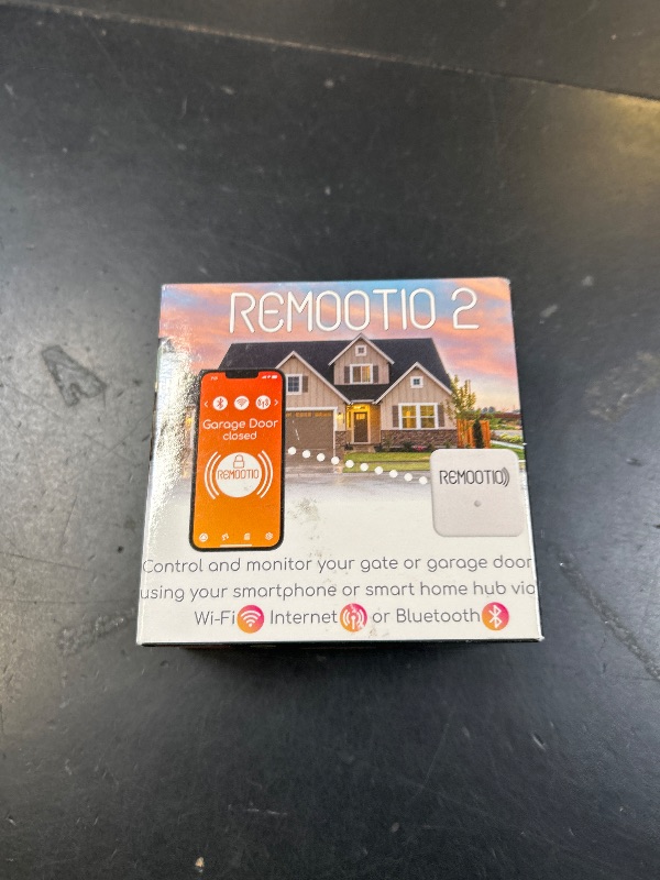 Photo 1 of Remootio 2 WiFi and Bluetooth Smart Garage Door opener with iOS and Android App, Apple Home (HomeKit), Amazon Alexa, Google Home, SmartThings, Siri Shortcuts compatible. With sensor and power adapter.