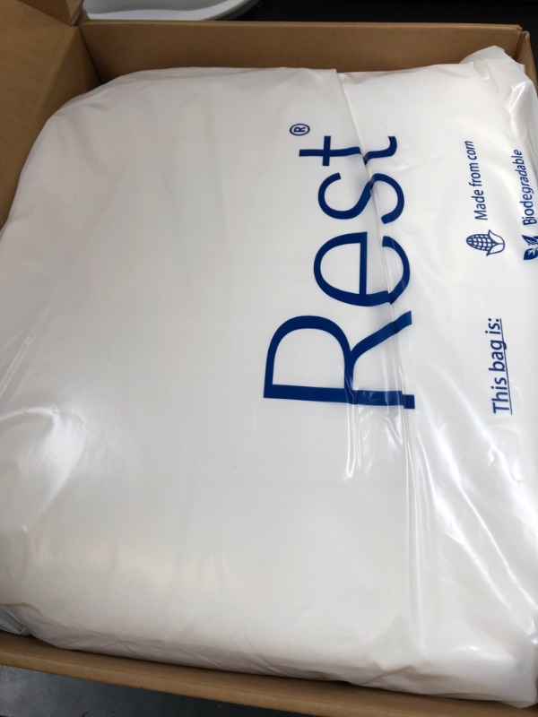 Photo 1 of REST® Evercool® Cooling Comforter, King/Cali King, Blanket for Hot Sleepers, All Season Bedding to Keep Cool for Night Sweats, Breathable Lightweight Duvet, 106x90 Inches, Arctic White