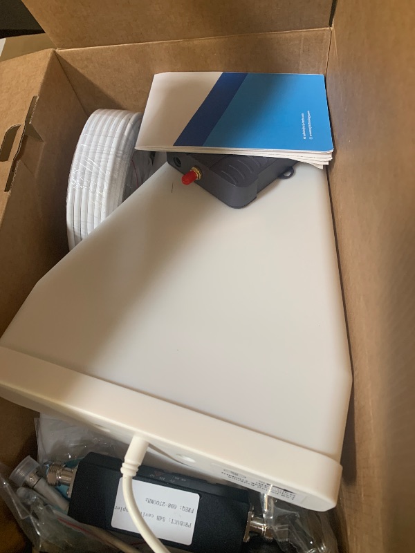 Photo 1 of Cell Phone Booster for Home & Multi-Room, Up to 7000 Sq.Ft, Cell Phone Signal Booster for Band 5/12/13/17,Boost 5G 4G LTE 3G Data for All U.S. Carriers, FCC Approved