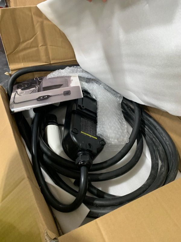 Photo 1 of **USED** Tesla Charger,Level 2 EV Charger for Tesla 40Amp 240V with NEMA 14-50 Plug, Adjustable Current & Timer,25Ft Tesla Charging CableMobile Connector for Tesla Model Y/3/X/S/Cybertruck