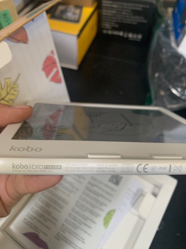 Photo 1 of Kobo Libra Colour | eReader | 7" Glare-Free Colour E Ink Kaleido 3 Display | Dark Mode Option | Audiobooks | Waterproof