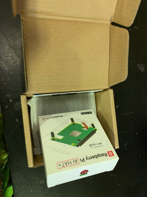 Photo 1 of GeeekPi AI HAT+ Build-in Hailo AI Accelerator with Metal Case & Active Cooler for Raspberry Pi 5 (26 Tops)