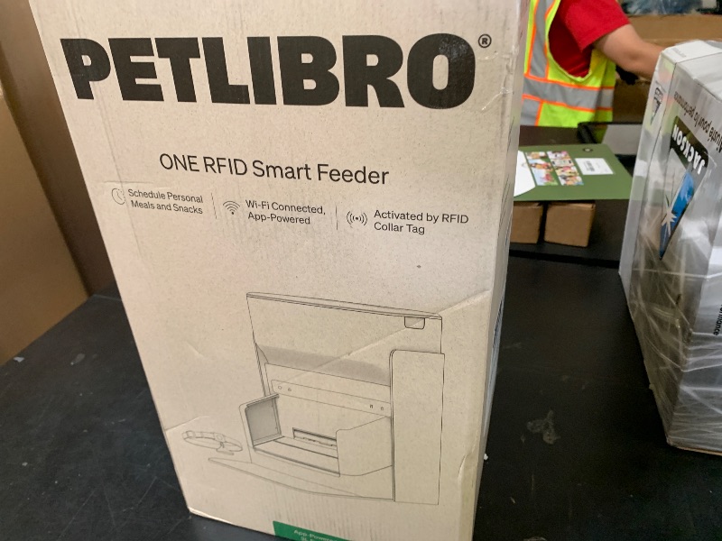 Photo 1 of PETLIBRO RFID Automatic Cat Feeder, Collar Sensor for Personalized Meals, Cats Recognition, Diet Tracking and Anti-Stealing for Multi-Pets Homes and Different Diets, Wi-Fi Programmable Food Dispenser