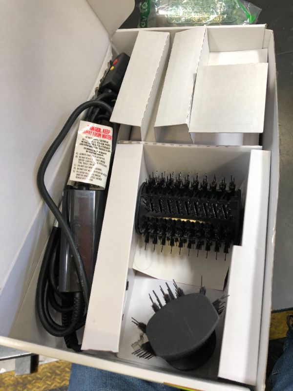 Photo 1 of Shark FlexStyle Air Styling & Drying System, Powerful Hair Dryer Brush & Multi-Styler with Auto-Wrap Curlers, Concentrator Attachment and Storage Bag, Blossom Bliss, HD432RS