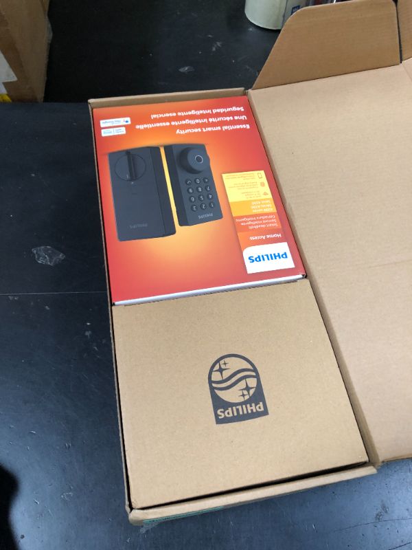 Photo 1 of Philips WiFi Keypad Door Lock with Handle, Built-in WiFi, APP Remote Control, Voice & Fingerprint Unlock, Smart Locks for Front Door with Auto Lock, Digital Front Door Lock Set, Keyless Entry Deadbolt