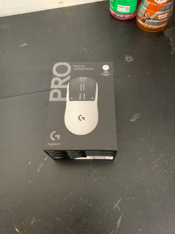 Photo 1 of Logitech G PRO X2 SUPERSTRIKE Wireless Gaming Mouse: Customizable Rapid Trigger Magnetic Analog Switches, Adjustable Click Haptics, 61g Ultra Lightweight, USB-C, <8K Polling, for PC/Mac - Black/White