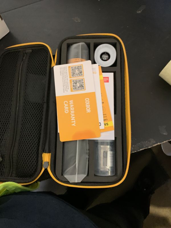 Photo 1 of COLBOR CF5 Portable Fog Machine, 40W Mini Handheld Smoke Machine for Photography with Remote Control, Small Fogger for Halloween Party Cosplay, Rechargeable Fog Machine