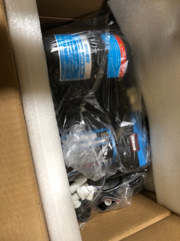 Photo 1 of Kohree RV Water Pump 110V AC 5.5GPM 55PSI and 0.75L 125PSI Pre-Pressurized Accumulator Tank, Quiet Water Transfer Pump and Accumulator Tank System for Home Use, RV, Boat, Kitchen, Bathroom, Irrigation