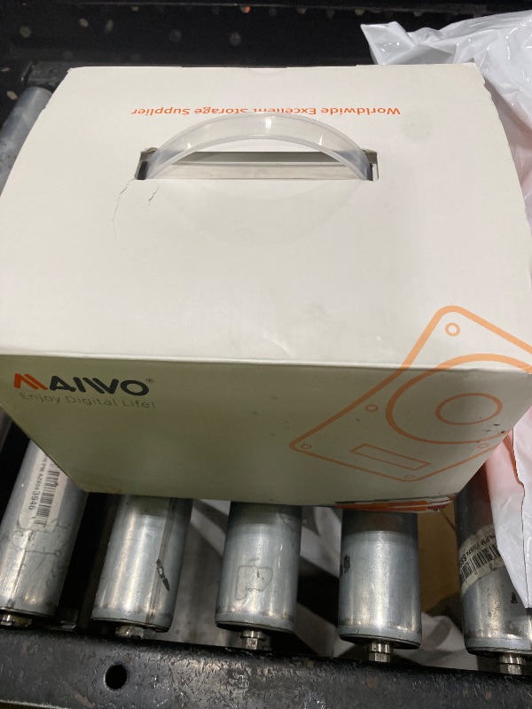Photo 1 of SELLING FOR PARTS ONLY ............................MAIWO 4 Bay HDD RAID Enclosure for 3.5" SATA Drive with Cooling Fan, USB A-C 3.0 & C-C Cable Included, Supports Raid Normal,0,3,5,1/10,Clone/Large(jbod) & 96TB Capacity, DAS Enclosure