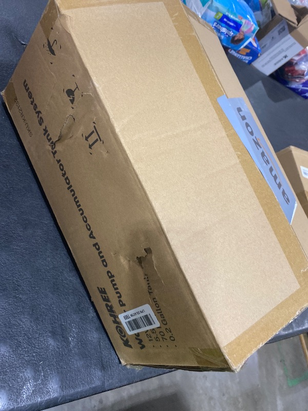 Photo 1 of Kohree RV Water Pump 12V DC 5.5GPM 55PSI and 0.75L 125PSI Pre-Pressurized Accumulator Tank, Quiet RV Water Pump and Accumulator Tank System for RV Camping, Boat, Kitchen, Bathroom