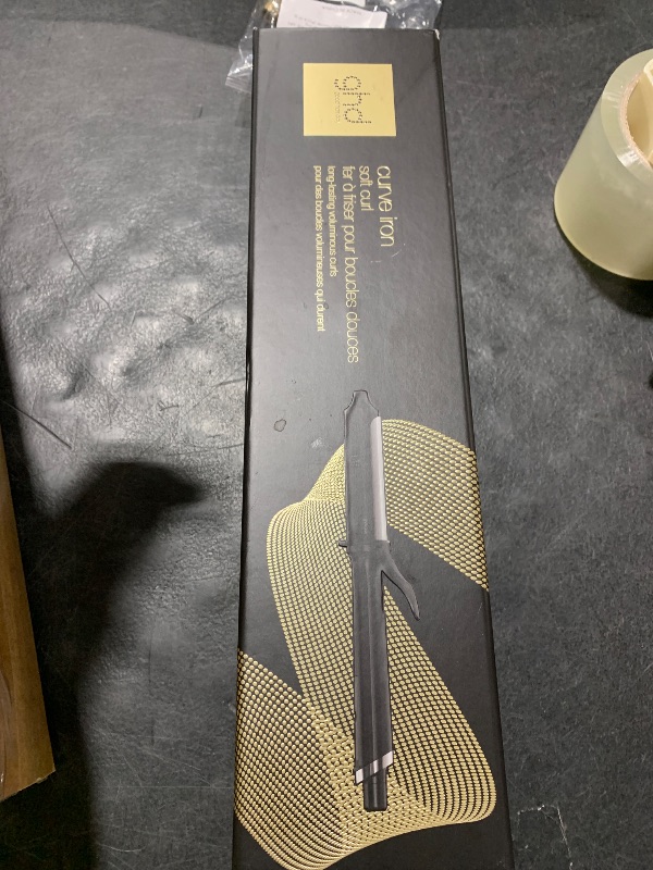 Photo 1 of ghd Curve Soft Curl Iron - 1.25” Ceramic Curling Iron for Long-Lasting Volume, Soft Curls and Waves - 365ºF Safe Heat Technology with Fast Heat-Up, Cool Tip and Auto Sleep Mode - Black