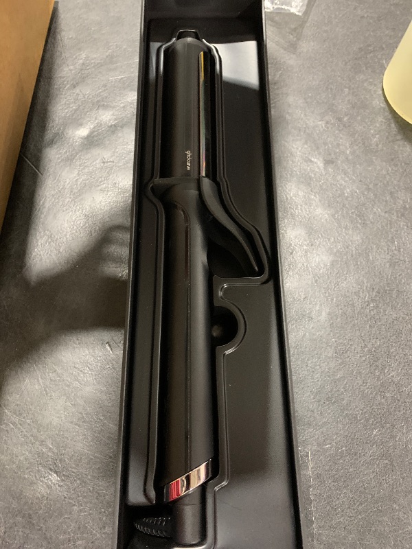 Photo 1 of ghd Curve Soft Curl Iron - 1.25” Ceramic Curling Iron for Long-Lasting Volume, Soft Curls and Waves - 365ºF Safe Heat Technology with Fast Heat-Up, Cool Tip and Auto Sleep Mode - Black
