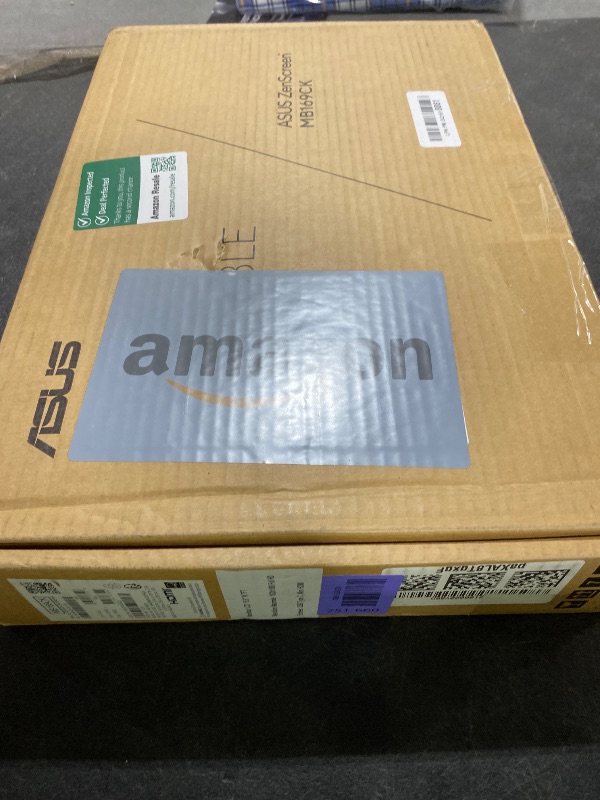 Photo 1 of ASUS ZenScreen 15.6” Portable Monitor for Laptop (MB169CK) - Dual USB-C, Mini-HDMI, Plug & Play External Screen for Travel Dual Setup, Full HD, IPS, Anti-Glare Surface, 360° Kickstand, 3yr Warranty