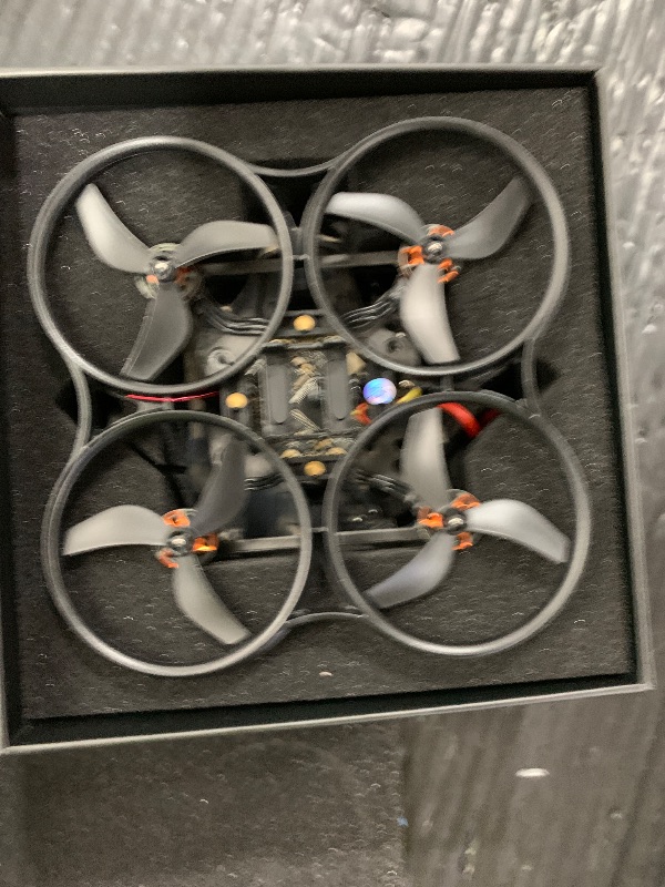 Photo 1 of BETAFPV Pavo20 Pro II Brushless Whoop Quadcopter Compatible for O4/O4 Air Unit Pro, with HD VTX Bracket, F4 2-3S 20A AIO FC, LAVA 1104 7200KV Brushless Motors, COB LED Strip for FPV Freestyle Shooting