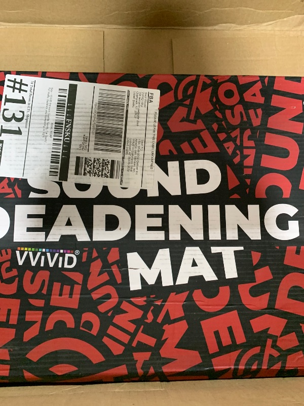 Photo 1 of VViViD Premium Double Density Car Sound Deadening Mat, 2mm Thick Butyl and Foil Audio Insulation and Dampening (40 Sq/Ft)