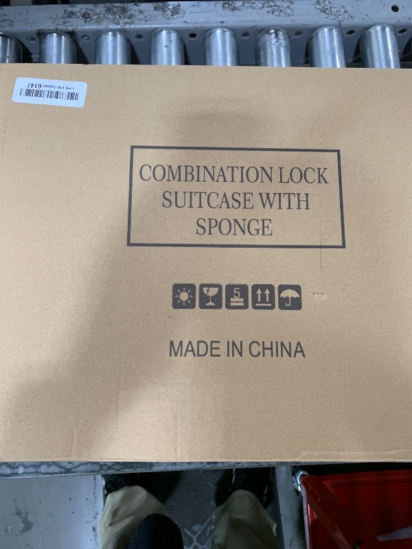 Photo 1 of LOCKCURX Security Lock Boxes - 16.9 x 12.2 x 6.3 Inch Large, Portable Locking Storage Totes with Dual Combination Locks, Medicine Lock Box, Lock Boxes for Personal Items, Cash & Briefcase - Silver