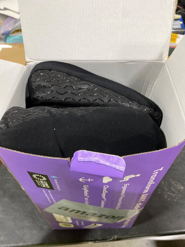 Photo 1 of Cushion Lab Patented Pressure Relief Seat Cushion for Long Sitting Hours on Office & Home Chair - Extra-Dense Memory Foam for Soft Support. Car Pad for Hip, Tailbone, Coccyx, Sciatica - Black
