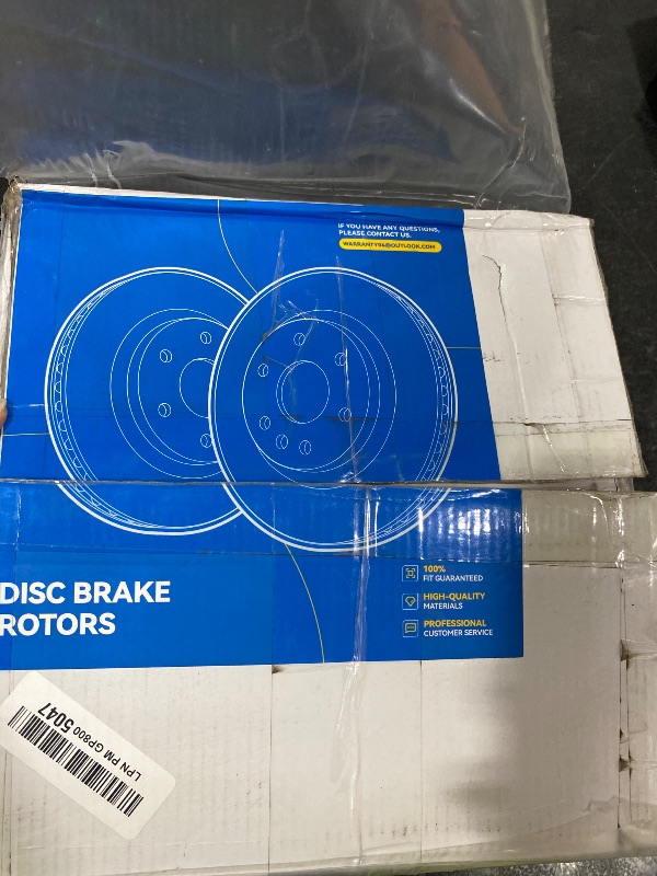 Photo 1 of PM Auto Rear 291.5mm Disc Brake Rotors Replacement For 2002-2018 Nissan Altima, Automotive Replacement Brake Rotors