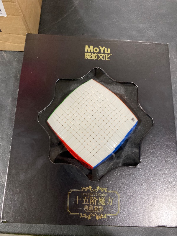 Photo 1 of CuberSpeed Moyu 15x15 Stickerless Speed Cube 15x15x15 Speed Cube Puzzle