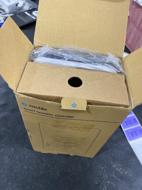 Photo 1 of Rachio WiFi Smart Sprinkler Controller (8-Zone Irrigation Remote Control) – App-Based Scheduling, Local Weather Intelligence, Rain Skips, Easy DIY Install