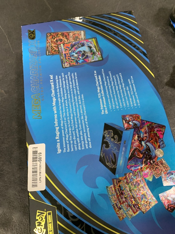 Photo 1 of Pokémon TCG: Mega Charizard X ex Ultra-Premium Collection