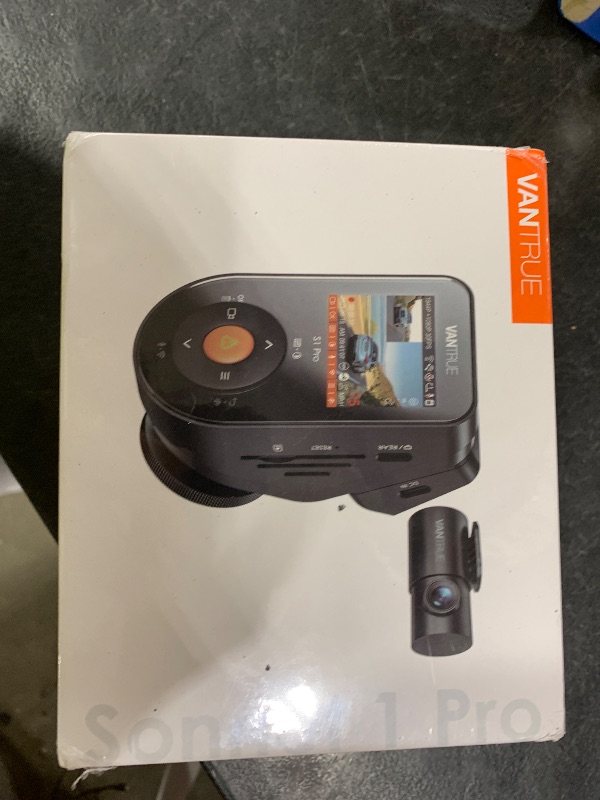 Photo 1 of Vantrue S1 Pro Dash Cam Front and Rear, 60FPS STARVIS 2 Dash Camera, PlatePix™ Tech, AI Dual Dash Cam with ADAS & BSD, Night Vision Car Camera with 5G WiFi, GPS, Voice Control, 24/7 Parking Mode