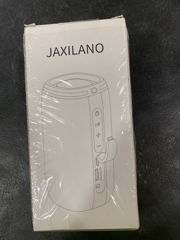 Photo 1 of JaxiLano Bluetooth Speaker, Speaker Bluetooth Wireless with Light, BT5.3, IPX6 Waterproof Electronic Gadgets for Home/Party/Outdoor, Birthday Gift (Black)