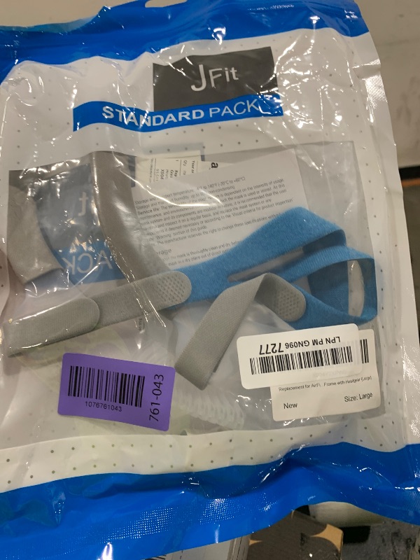 Photo 1 of Replacement for AirFit P30i Standard Frame System Sets, Nasal Cradle Cushion & Elbow - for Nasal Mask - Standard Frame with Headgear (Large)
