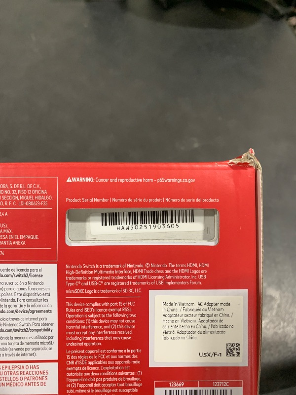 Photo 1 of Nintendo Switch 2 System