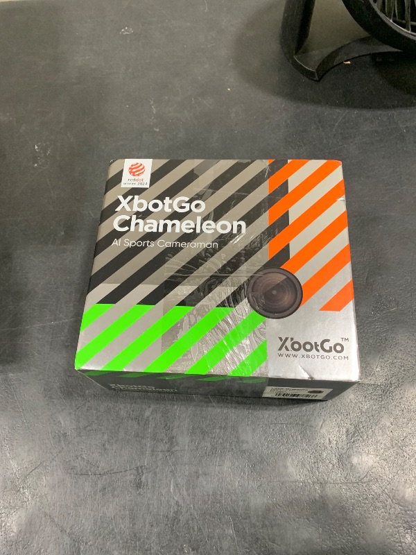 Photo 1 of XbotGo Chameleon AI Auto Sports Action Camera - 4K 60FPS Soccer Camera and Basketball Tracking Camera for Team Sports, Live Streaming, No Subscription, Works with iOS & Android (Lava Graphite)