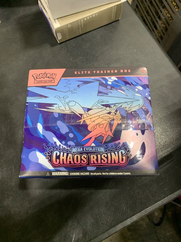 Photo 1 of Pokémon TCG: Mega Evolution—Chaos Rising Elite Trainer Box