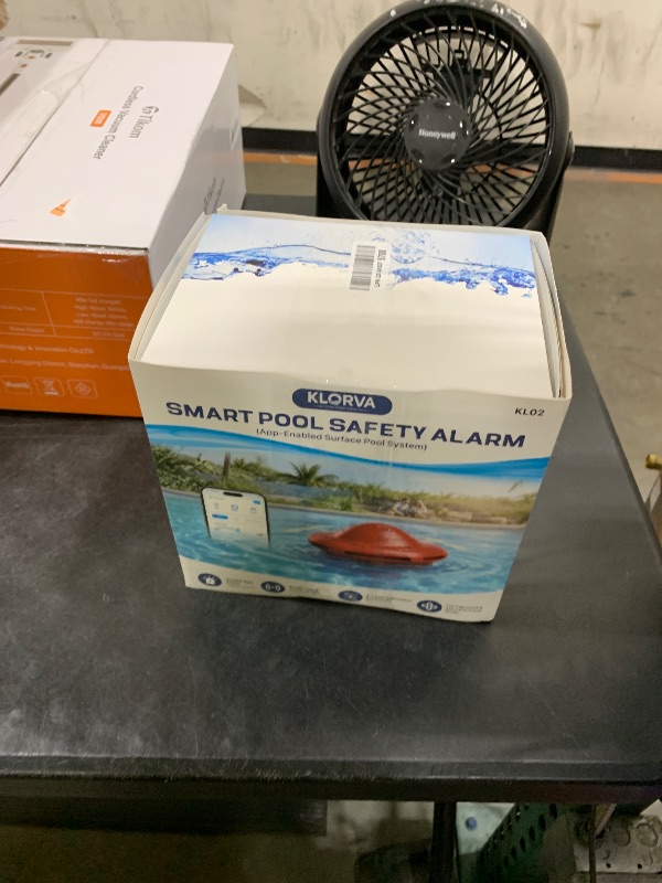 Photo 1 of Smart Pool Alarm with App for Inground & Above Ground Pools, Adjustable Sensitivity Water Detection Alarm up to 20x40ft, 85dB+ Safety Alerts for Kids, Pets & Accidental Entry(Blue)