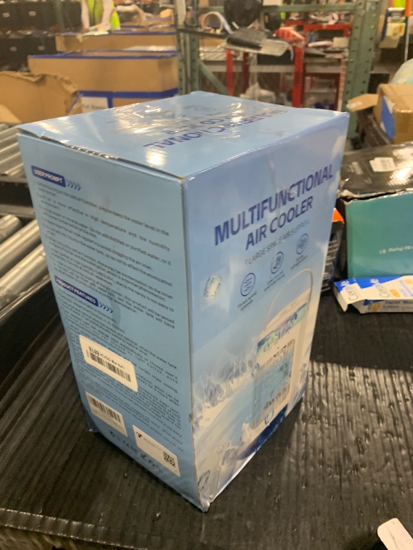 Photo 1 of Portable Air Conditioners,Air Conditioner,Ac Unit with 1600ML Water Tank,2 Spray Ports,3 Wind Speeds,3 Timers,10 kinds of Colorful Lights,Portable Ac Units for Room Camping Car Office