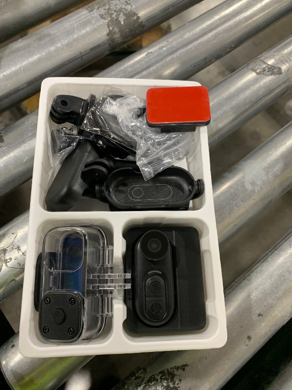 Photo 1 of 4K Body Action Mini Camera - Thumb POV 64GB Cam with Audio & Video Recording, 6-Axis Image Stabilization - IPX7 Waterproof - Outdoor Indoor Hands-Free Wearable Cams for Cycling Travel Vlog Swim