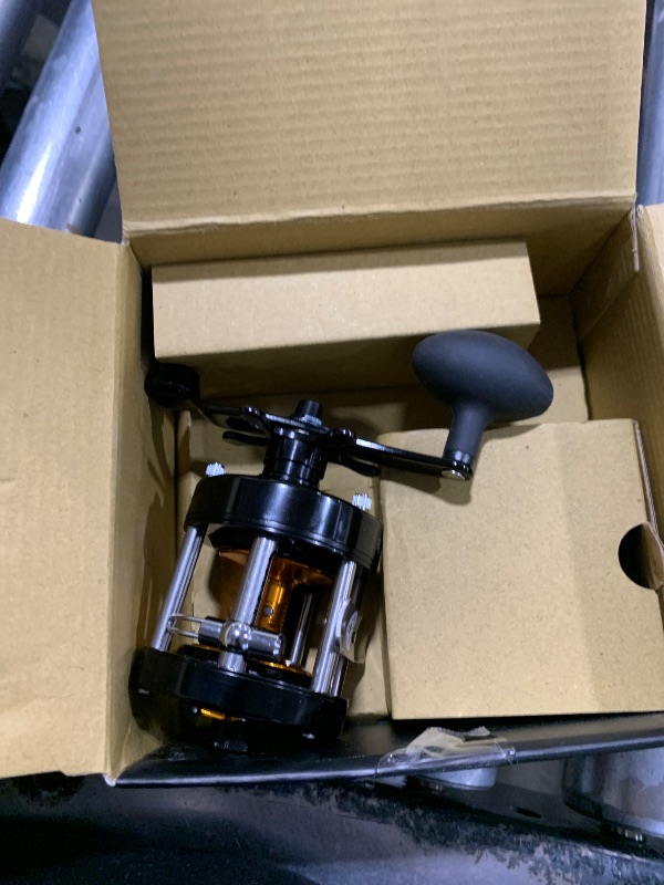 Photo 1 of Okuma Cavalla 2 Speed Aluminum Frame Lever Drag Reel, CAV-5IILX/ BLACK 