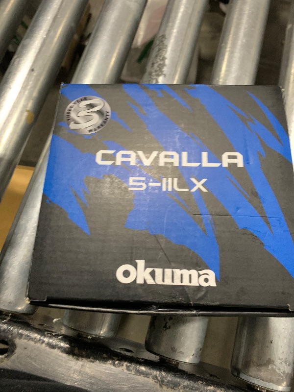 Photo 1 of Okuma Cavalla 2 Speed Aluminum Frame Lever Drag Reel, CAV-5IILX/ BLACK 