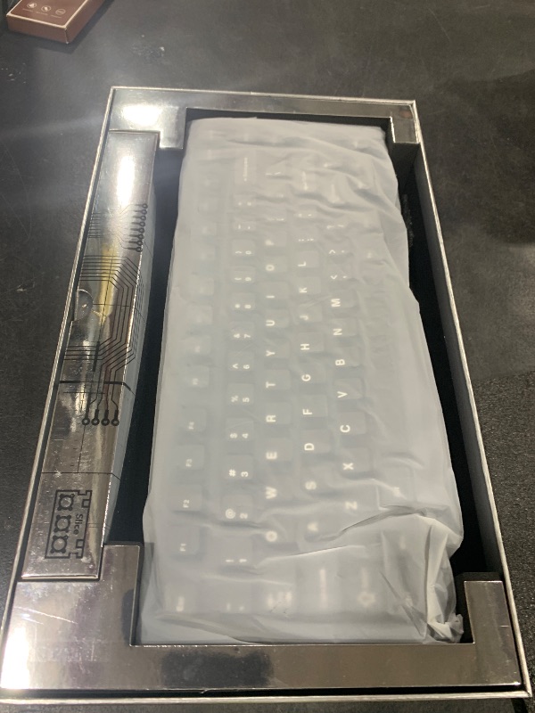 Photo 1 of Mechanical Keyboard, Chilkey Slice75 HE Gaming Keyboard Wired, 75% Hall Effect Magnetic Aluminum Keyboard with WS Flux HE Clacky Switch, Rapid Trigger, 8K Polling, Per-Key RGB Custom, PC/Mac Support