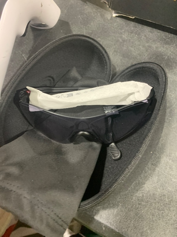 Photo 1 of Oakley OO9313 EVZero Path Low Bridge Fit Sunglasses, Matte Black/Prizm Slate, 38 mm