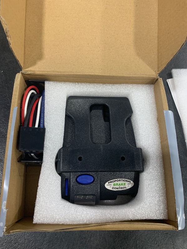 Photo 1 of LAJBZ Electronic Brake Control - Proportional Trailer Brake Controller with Easy-to-Read LED Display, Self-Diagnostic, Plug & Play Installation - Compatible with Tekonsha 90160 Primus IQ