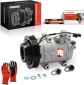 Photo 1 of A-Premium Air Conditioner AC Compressor with A/C Clutch Compatible with Acura TL 2009-2014, TSX 2010-2014, RDX 2013-2015 & Honda Accord 3.5L 2008-2012, Accord 2.0L 2014, Crosstour 3.5L 2012