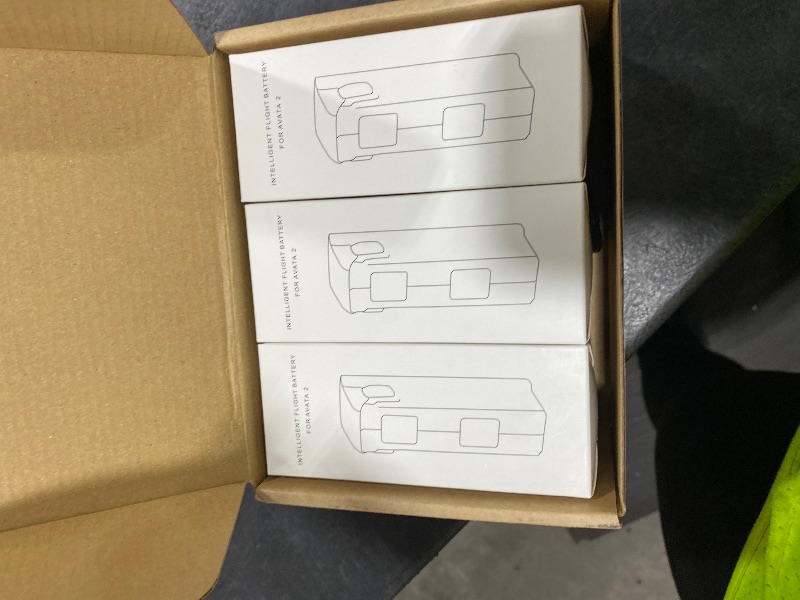 Photo 1 of 3-Pack Avata2 Intelligent Flight Battery with 2150mAh High Capacity and Upgraded Two-Way Three-Channel Avata 2 Battery Charging Hub Compatible with DJI Avata 2 Drone(23 Minutes of Max Flight Time)