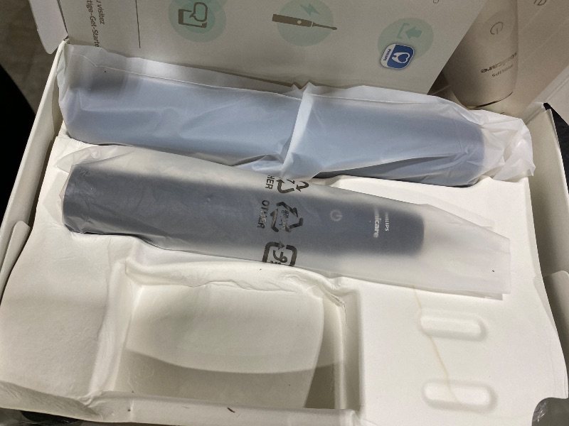 Photo 1 of Philips Sonicare DiamondClean 9900 Prestige Electric Toothbrush - with SenseIQ Technology and Advanced AI App, 5 Brushing Modes, 3 Intensity Levels, Charging Travel Case,Midnight Blue, Model BD9002AZ
