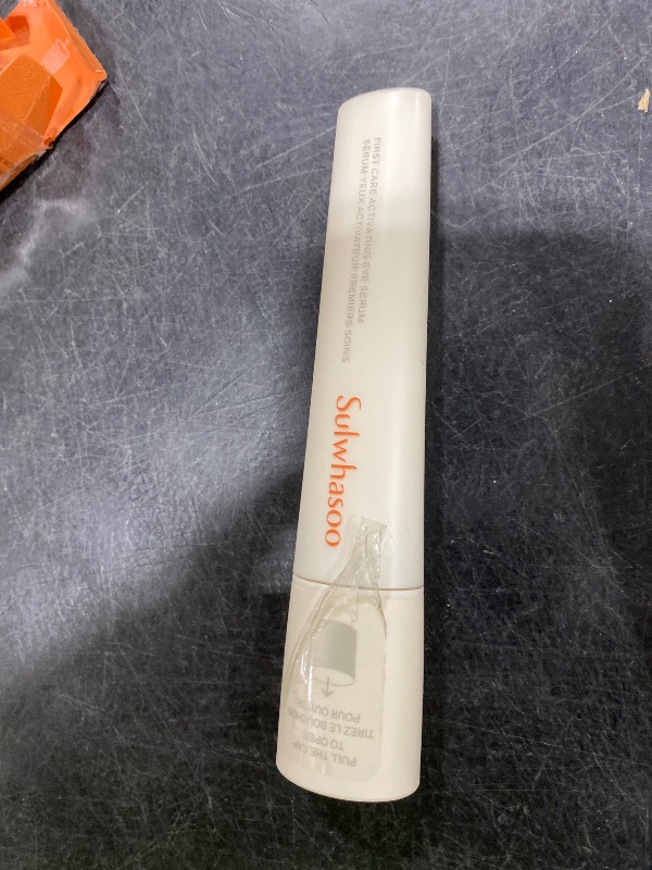 Photo 1 of Sulwhasoo First Care Activating Eye Serum | Target Dark Circles & Fine Lines | Cooling Technology | Caffeine & Vitamin C | Korean Under Eye Treatment