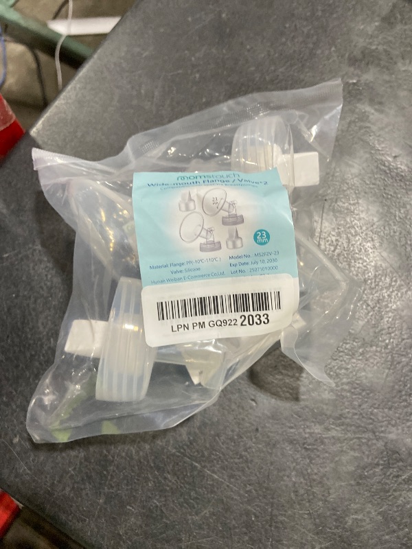 Photo 1 of Momstouch 23mm Flange and Duckbill Valve Compatible with Spectra S1 S2 9 Plus Breastpump Replacement to Spectra Pump Parts, Not Original, Replace Accessories.