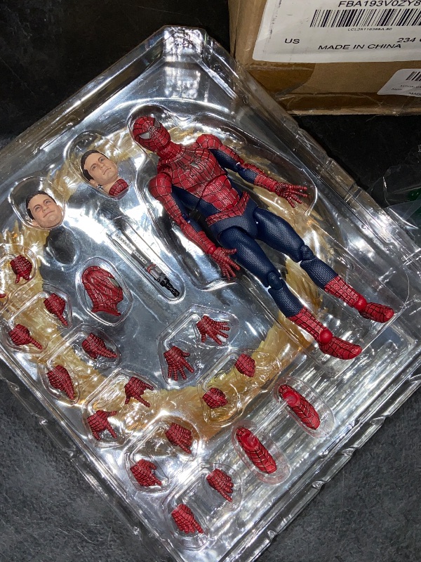 Photo 1 of MAFEX No.241 FRIENDLY NEIGHBORHOOD SPIDER-MAN Friendly Neighborhood Spider-Man, Total Height Approx. 5.9 inches (150 mm), Non-scale, Pre-painted Action Figure